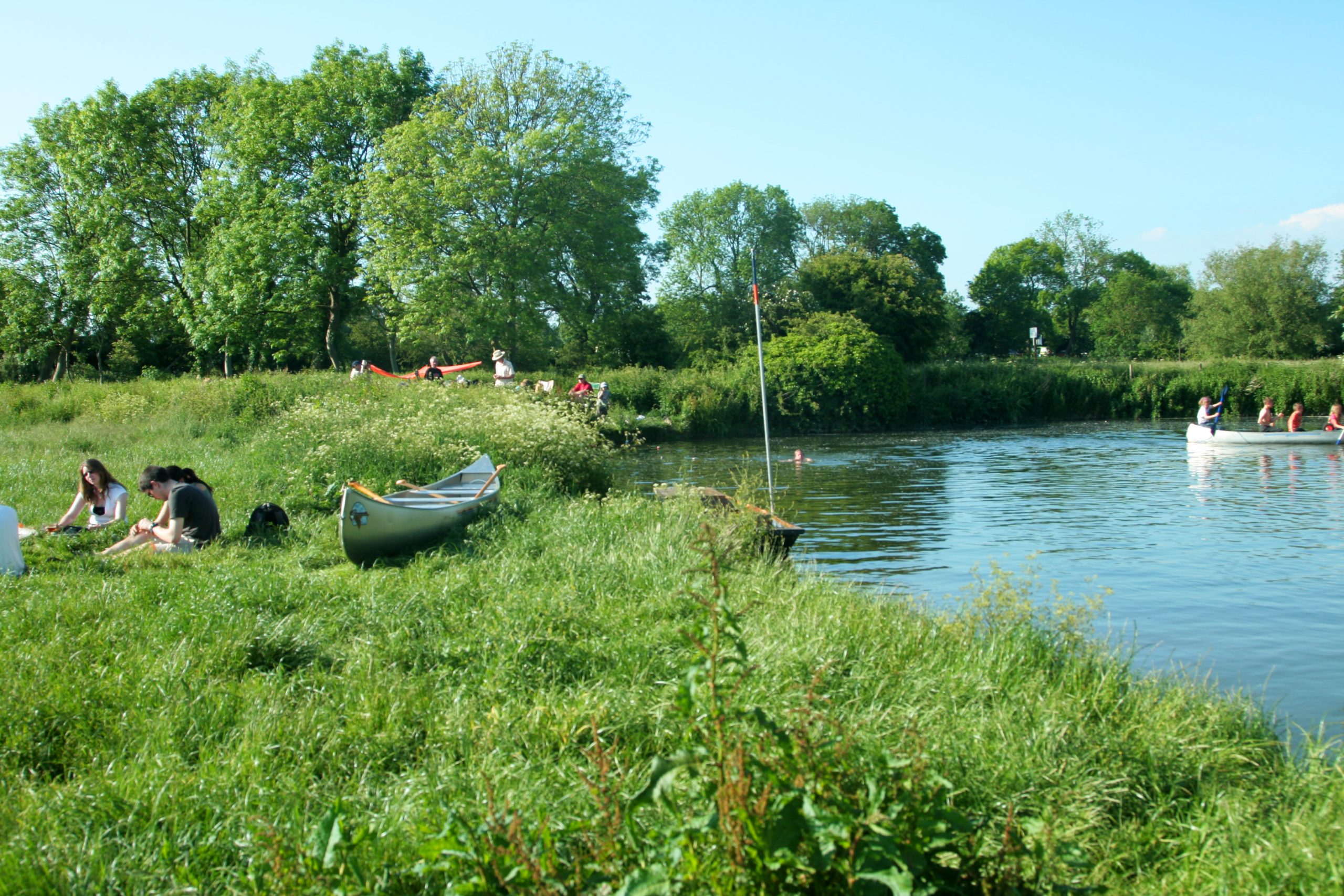 wild swimming near Cambridge