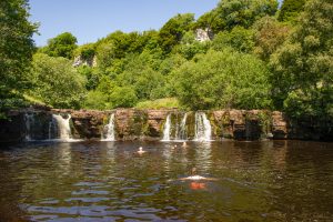 Keld waterfalls
