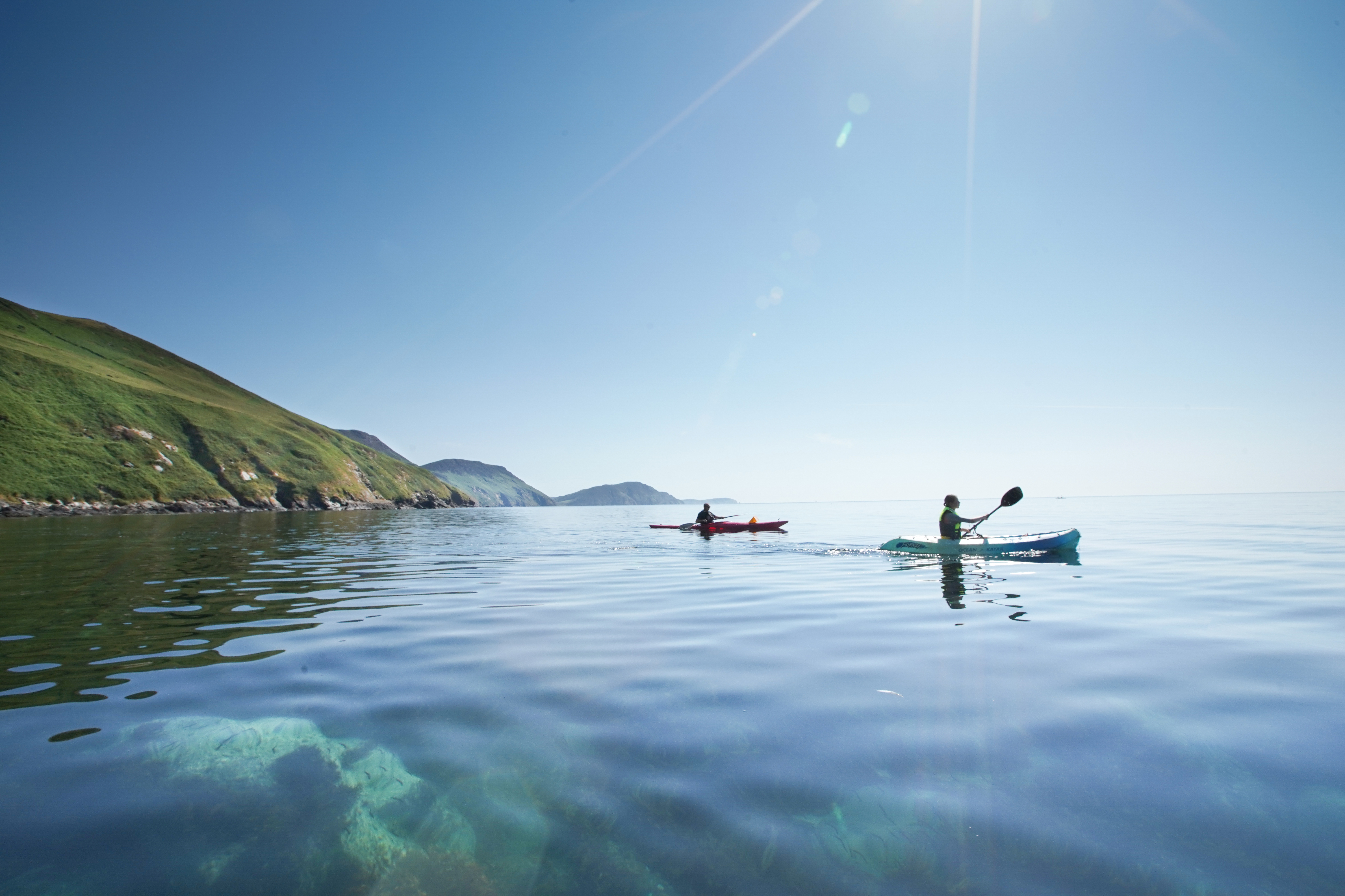 Sea caves Isle of Man